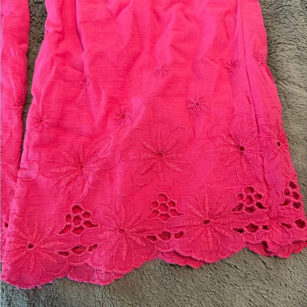 Abercrombie Kids Linen Fuchsia Pants 15/16
